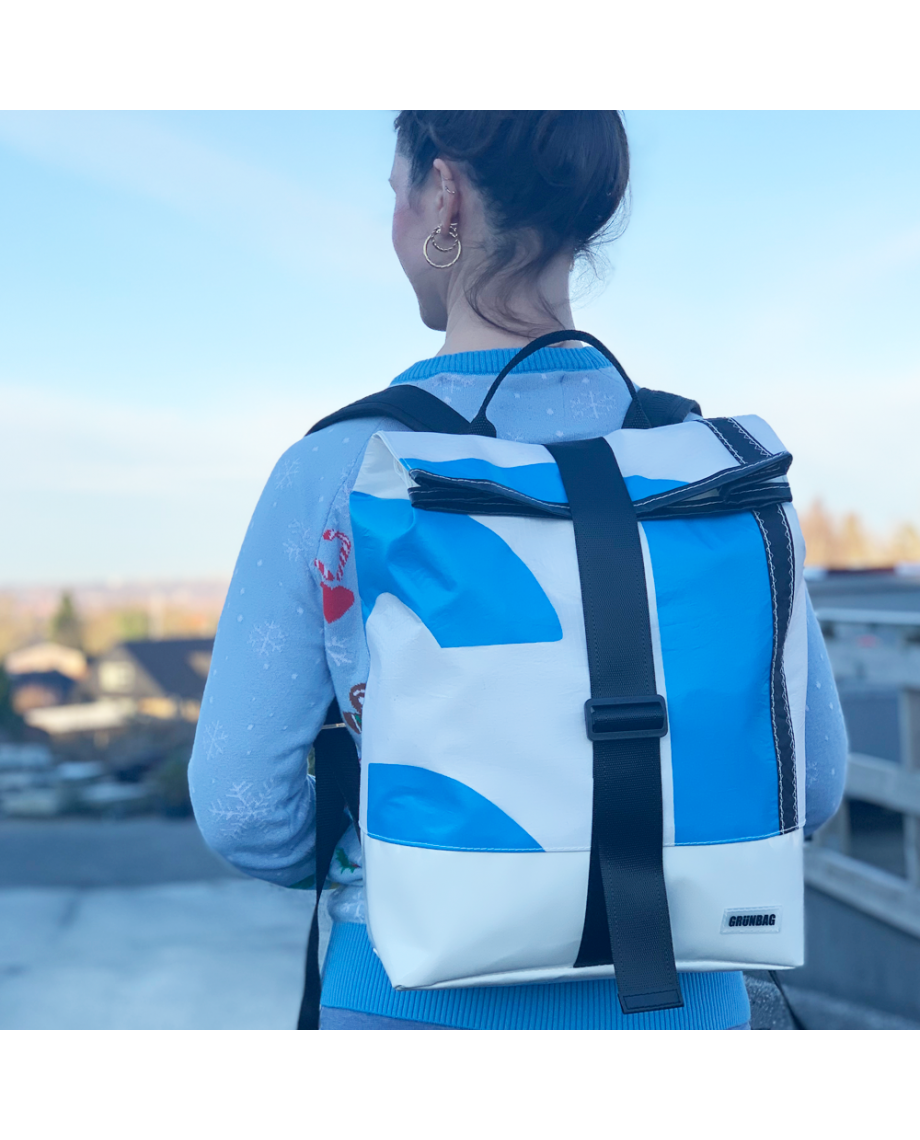 Unique surfer backpack 100 sustainable materials