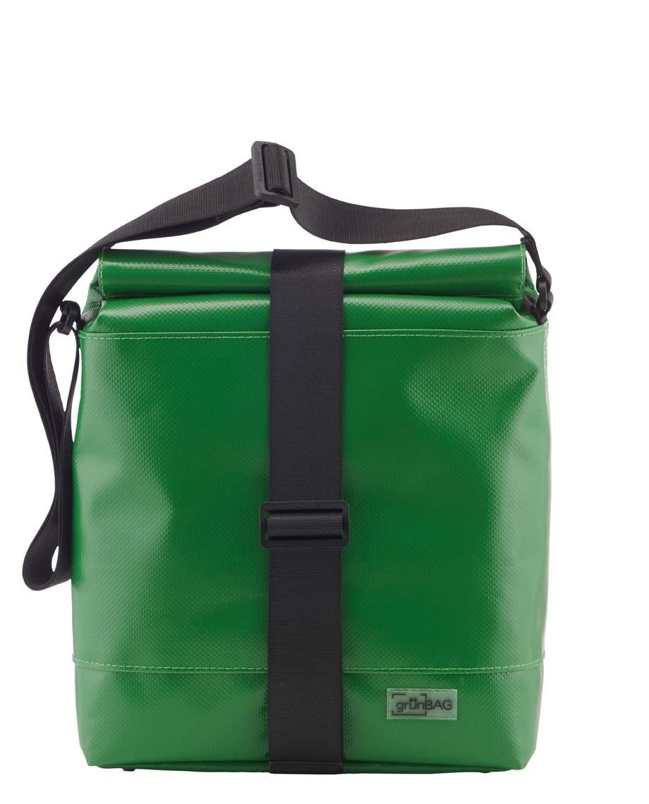Grass Green Shoulder Bag City Strap