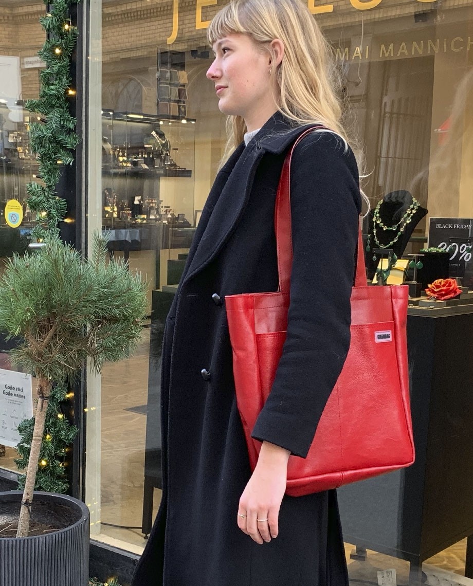 Red Shoulder Bag Anne
