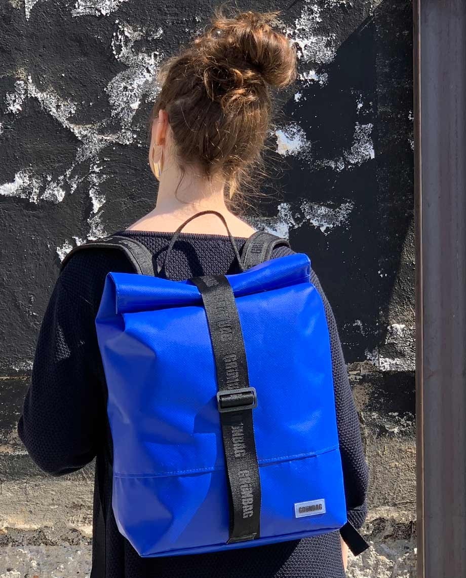 Blue Backpack Norr Strap