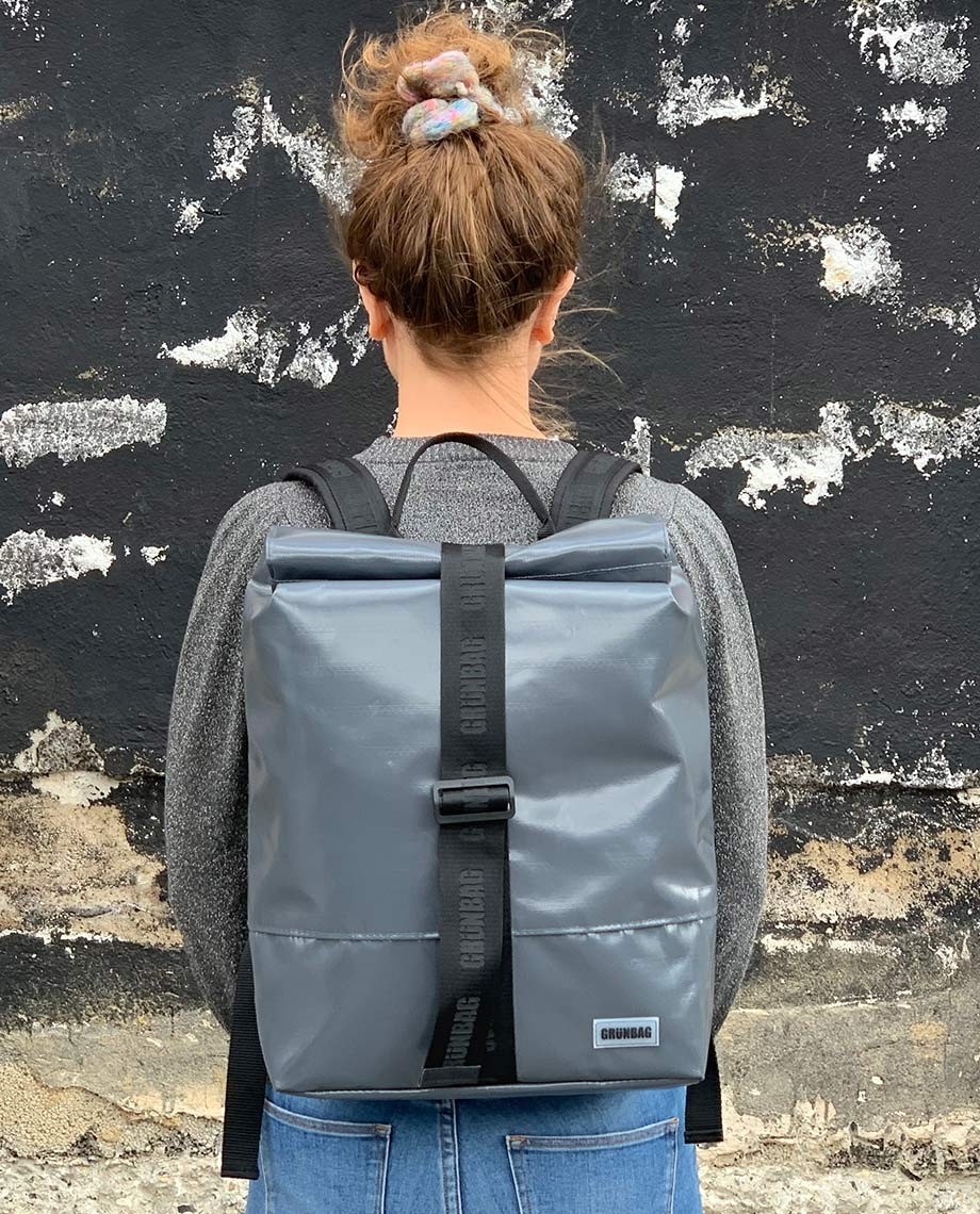 Grey Backpack Norr Strap