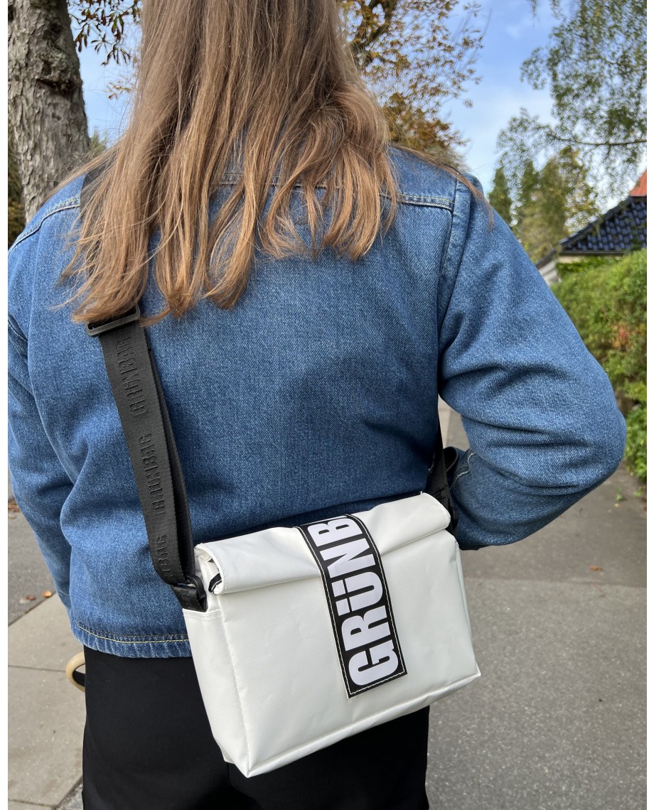 White Crossbody from GRUNBAG The bag you grab every day