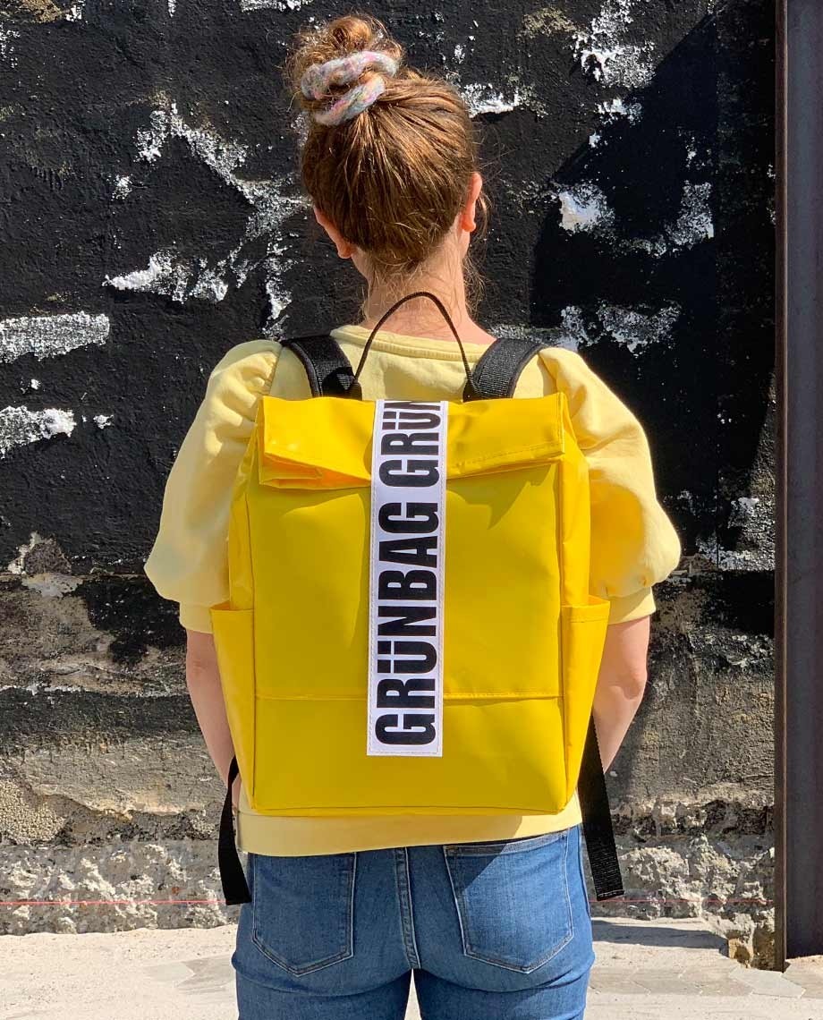 Backpacks made from recycled materials cheap