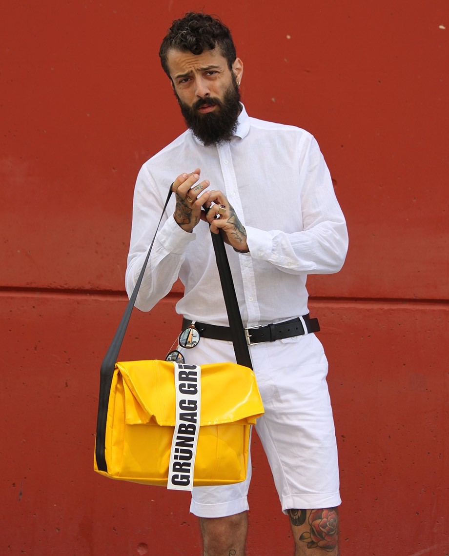 Yellow Computer Bag Carry