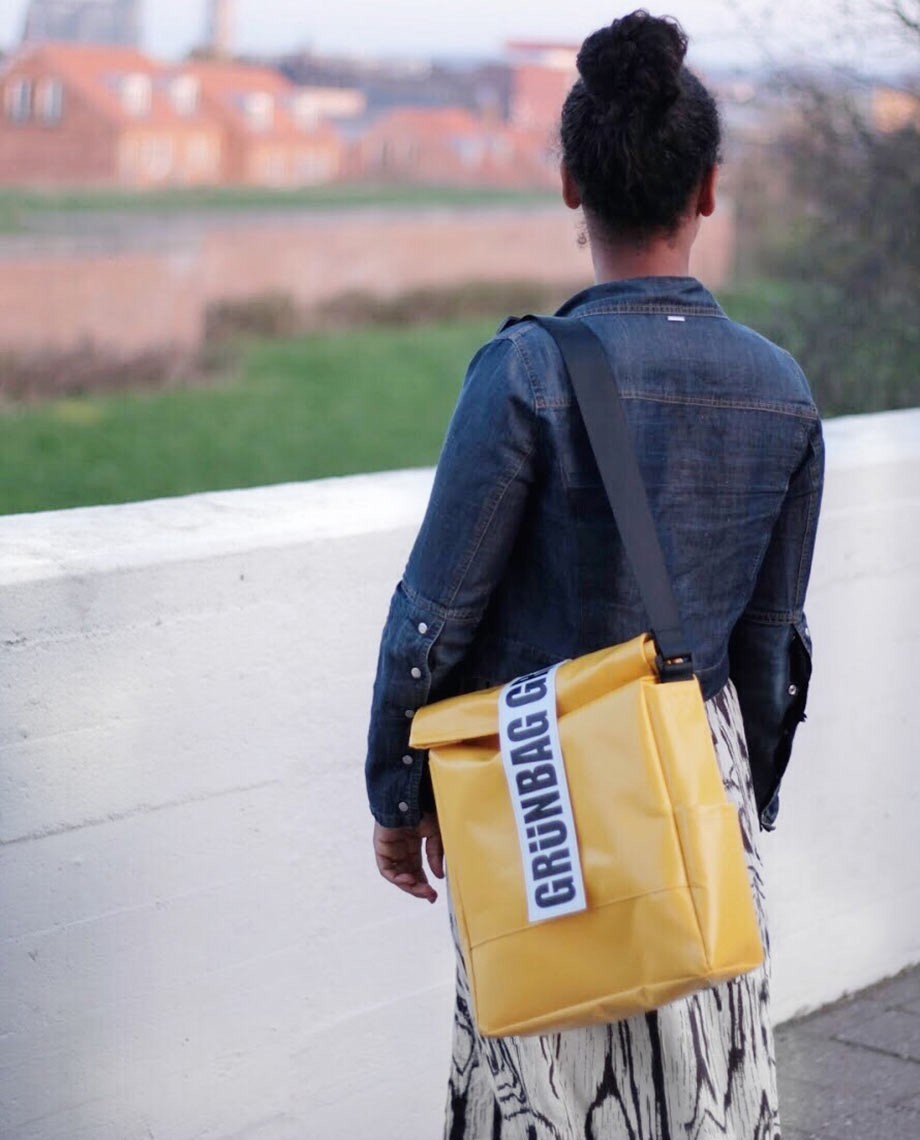 Yellow Shoulder Bag City