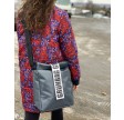 Grey Shoulder Bag City