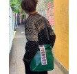 Green Shoulder Bag City