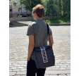 Grey Shoulder Bag City