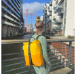 Two-colored Backpack Norr Strap - yellow/yellow