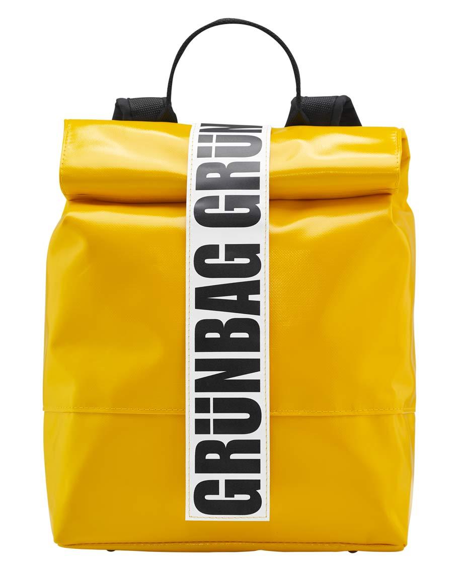 waterproof yellow backpack